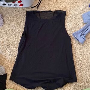 black lulu lemon tank